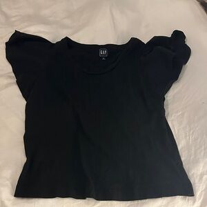 GAP Women's Elegant Black Tee